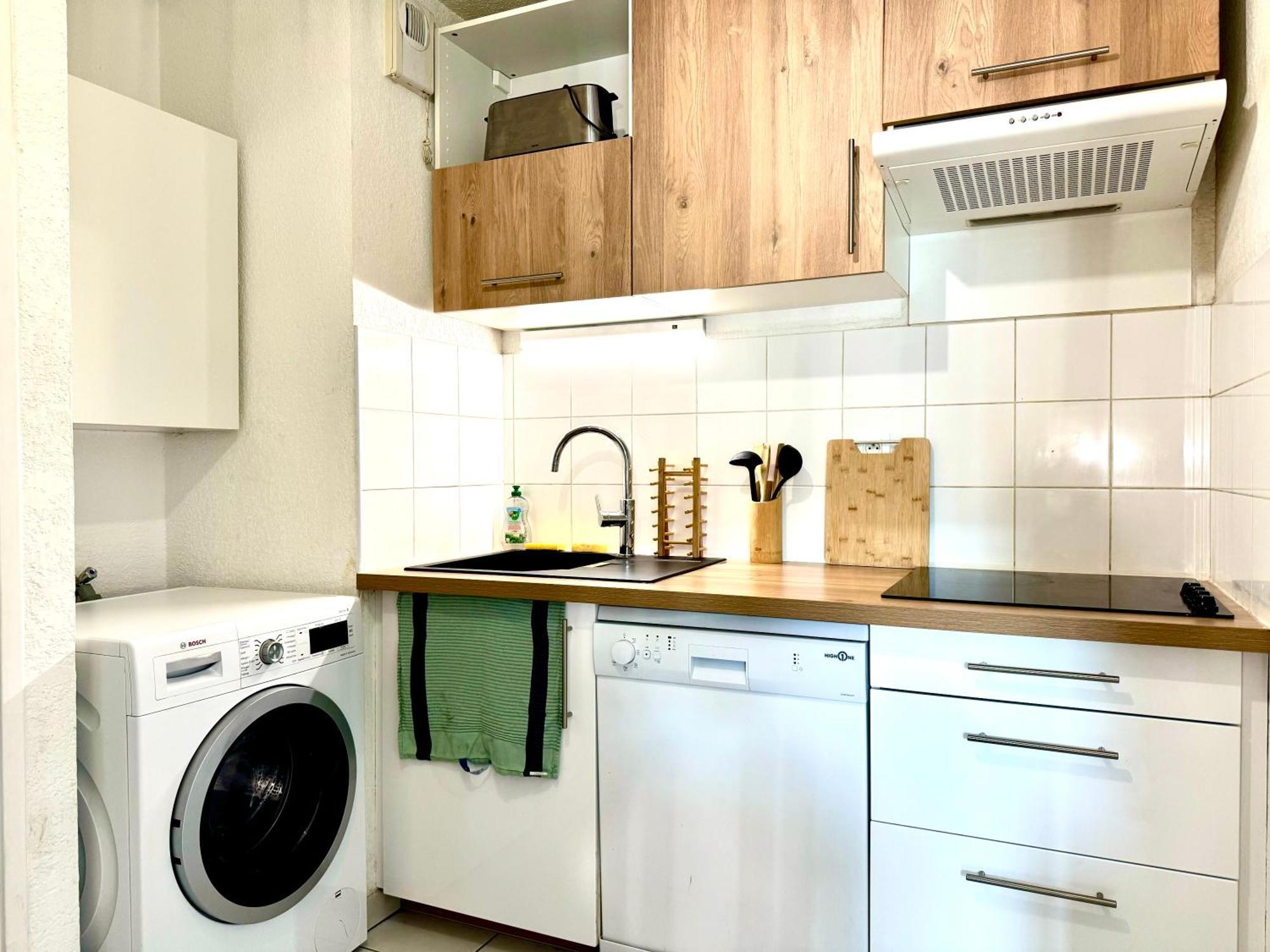 Bel Appartement T3 De 60M2 Avec Parking, Terrasse, Proche Du Metro Et Du Periph Toulouse Exterior foto