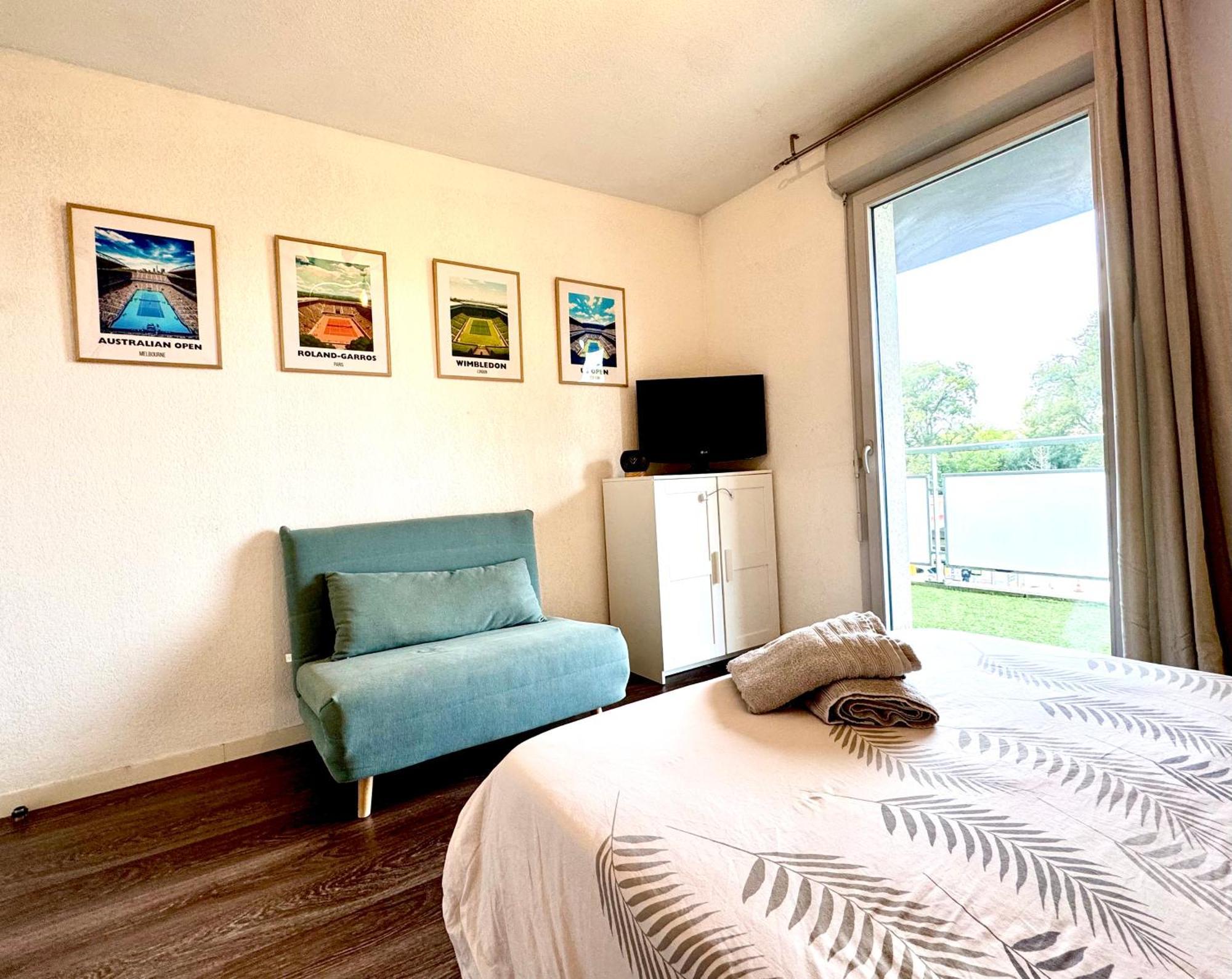 Bel Appartement T3 De 60M2 Avec Parking, Terrasse, Proche Du Metro Et Du Periph Toulouse Exterior foto
