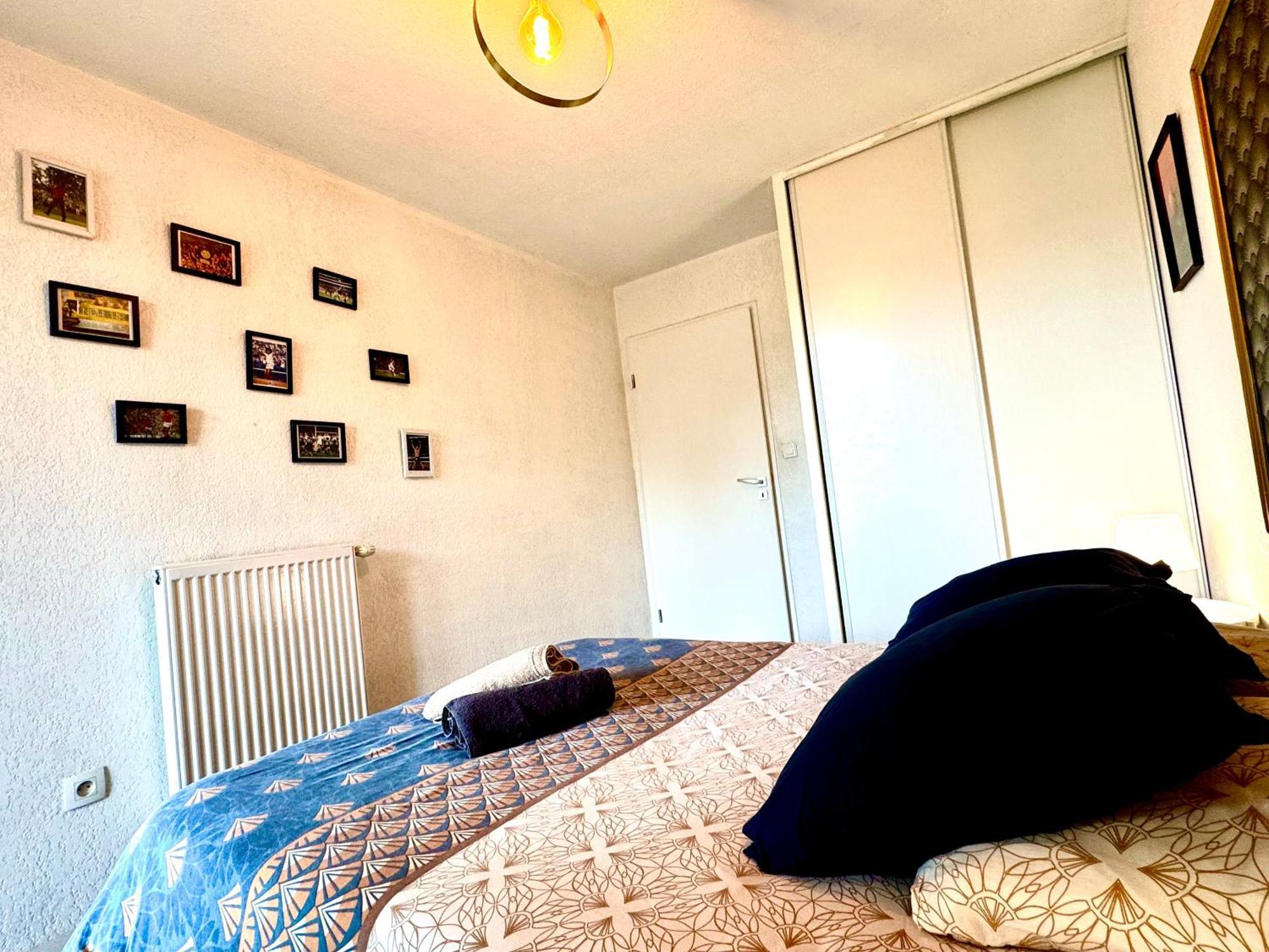 Bel Appartement T3 De 60M2 Avec Parking, Terrasse, Proche Du Metro Et Du Periph Toulouse Exterior foto